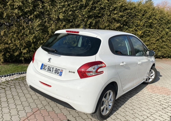 Peugeot 208 cena 27500 przebieg: 71459, rok produkcji 2013 z Jędrzejów małe 407